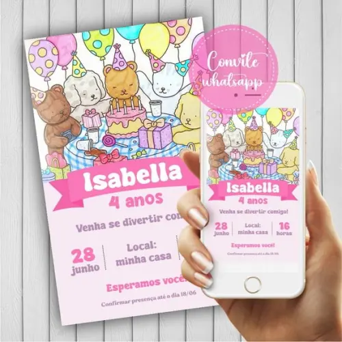 Convite Digital Bobbie Goods