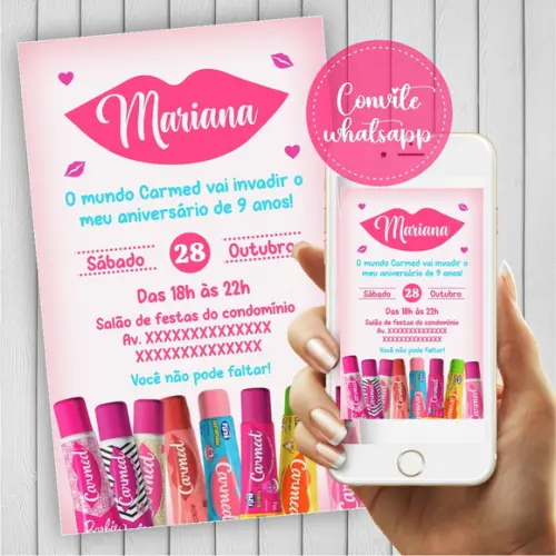 Convite Digital Carmed