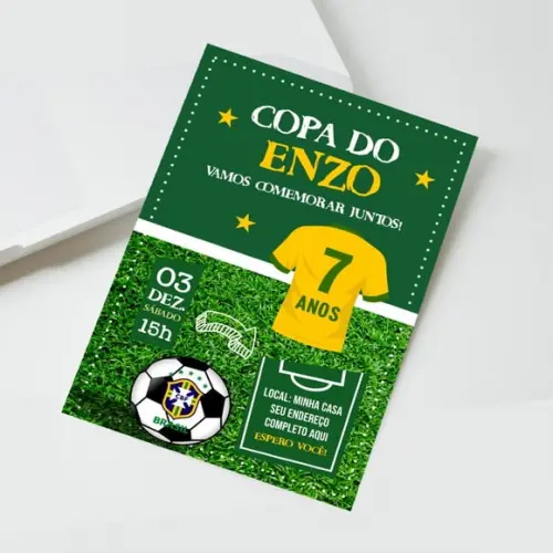 Convite Digital Copa do Mundo