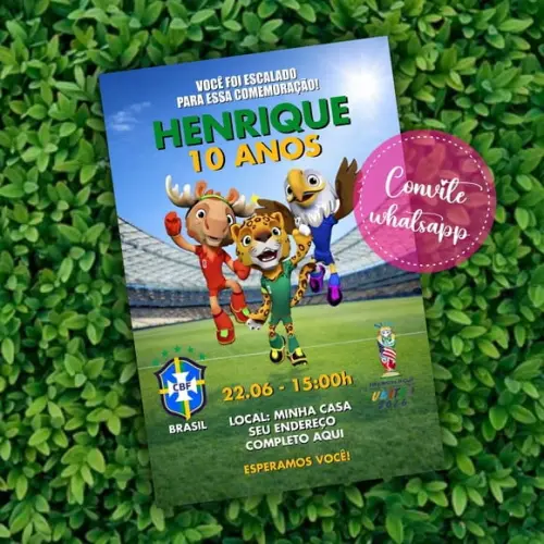 Convite Digital Copa do Mundo 2026