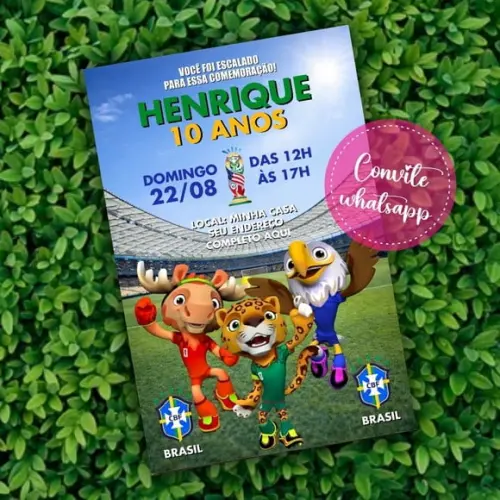 Convite Digital Copa do Mundo 2026