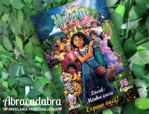 Convite Digital Encanto Disney