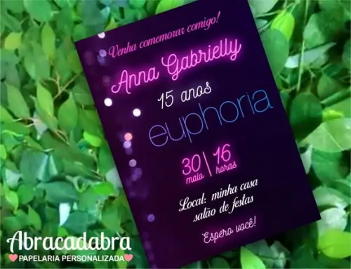 Convite Digital Euphoria