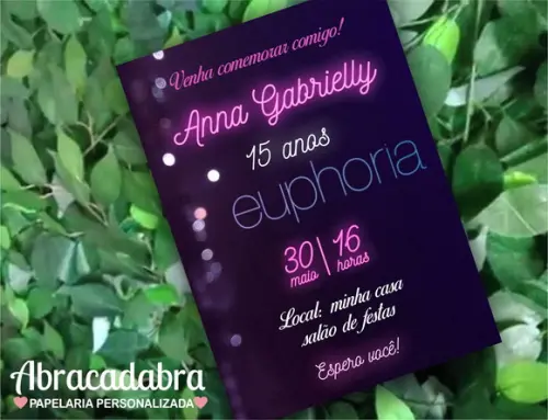 Convite Digital Euphoria