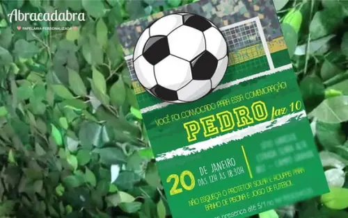 Convite Digital Futebol