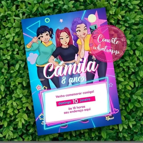 Convite Digital Guerreiras do Kpop 27