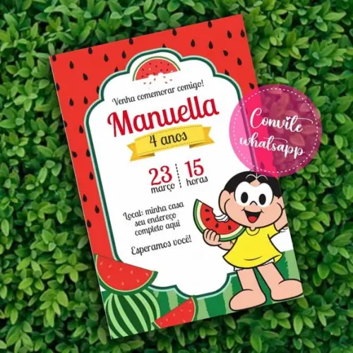 Convite Digital Magali