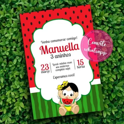 Convite Digital Magali Baby