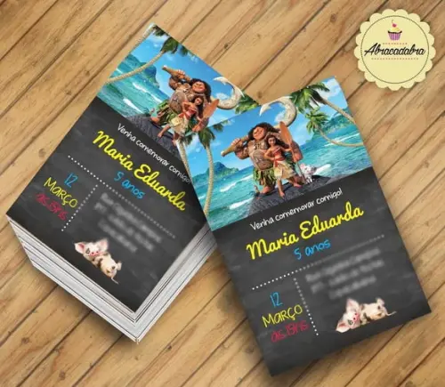 Convite Digital Moana