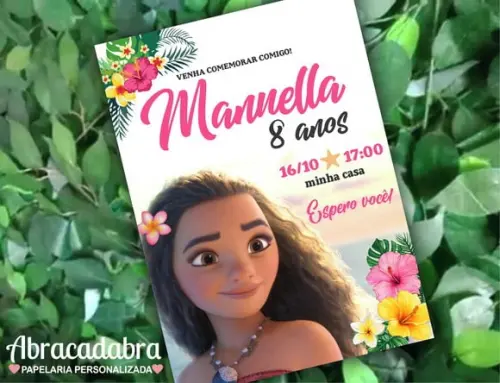 Convite Digital Moana