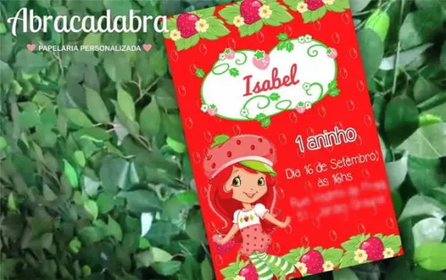 Convite Digital Moranguinho