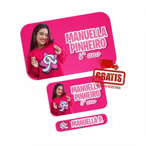 Etiqueta Escolar Emily Vick Frete Grátis