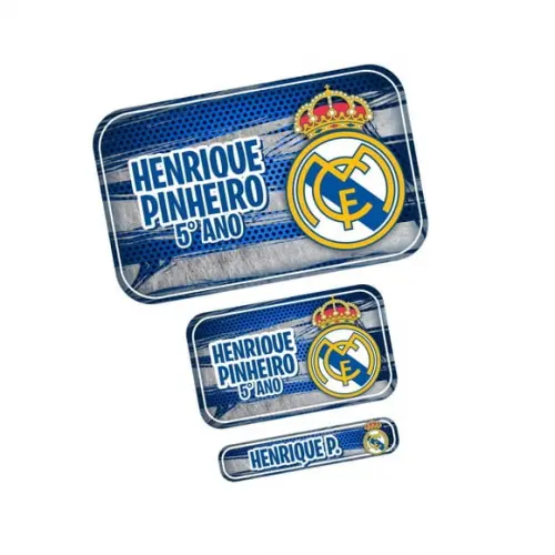 Etiqueta Escolar Real Madri