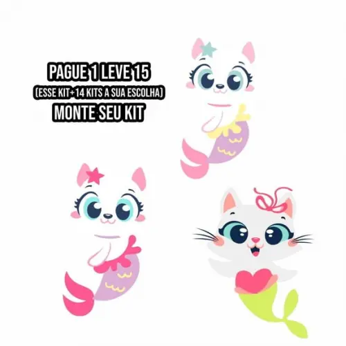 Gatinha Sereia Puket Png