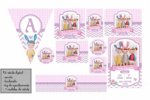 Kit Digital Boneca Metoo