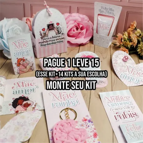 Kit Digital Dia das Mães