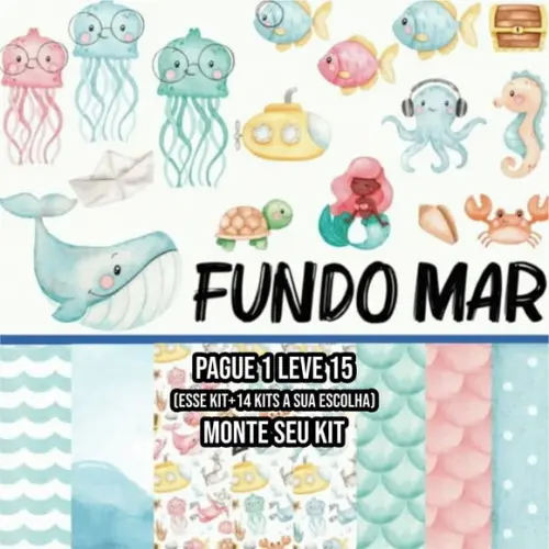 Kit Digital Fundo do Mar