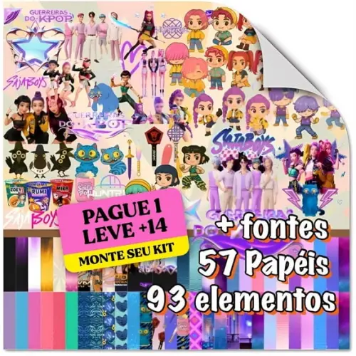 Kit Digital Guerreiras do Kpop