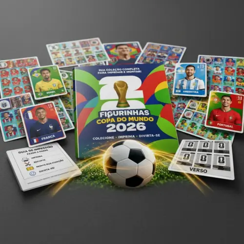 Arquivo Digital Figurinhas Copa do Mundo 2026 Pdf