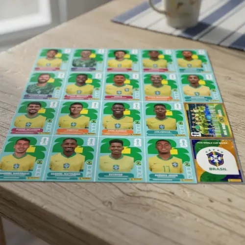 Arquivo Digital Figurinhas Copa do Mundo 2026 Pdf
