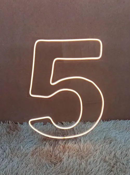 Números led