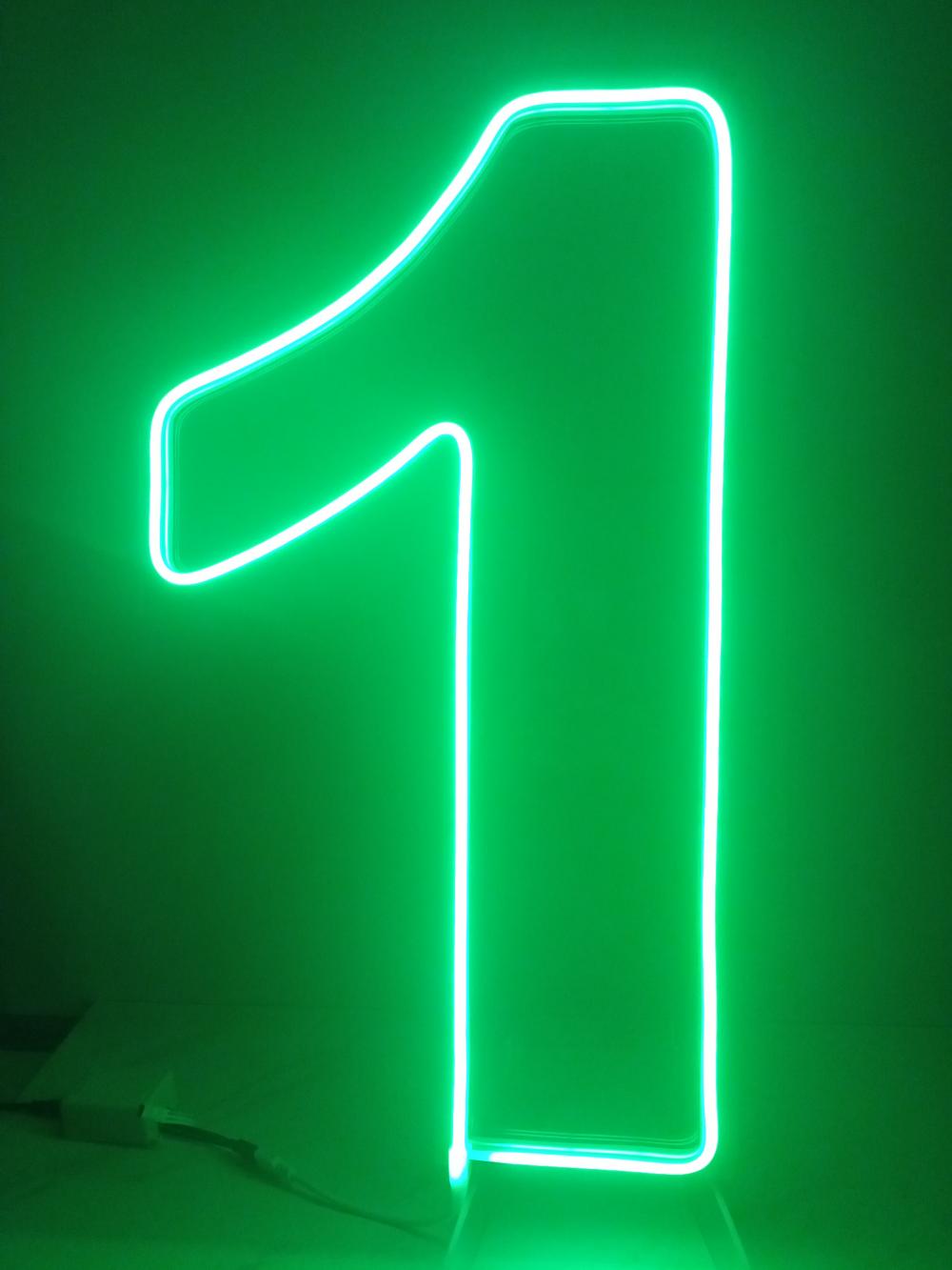 Número Neon Led 50cm