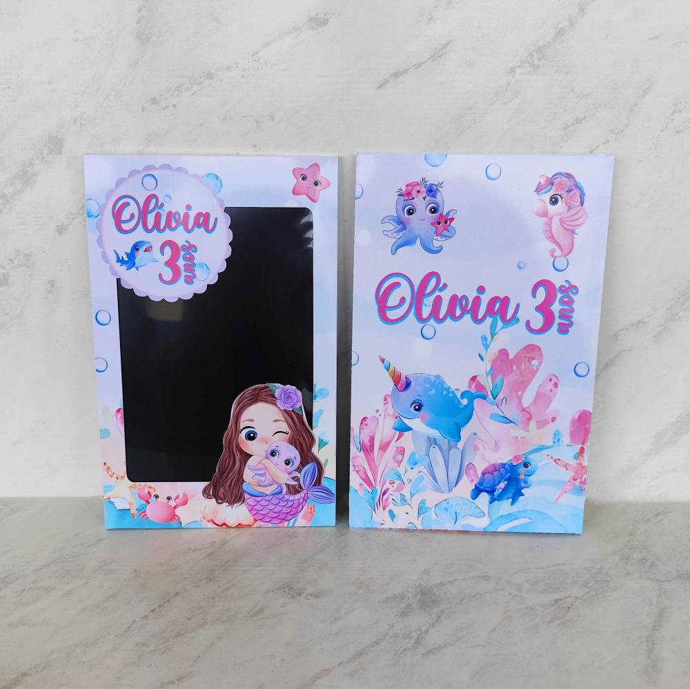 Tablet Lousa Mágica com Caixa Personalizada com Visor