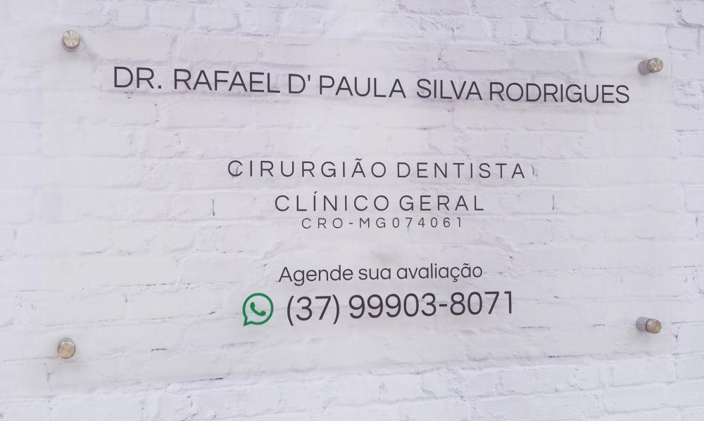 Placa Acrílica 80x50cm