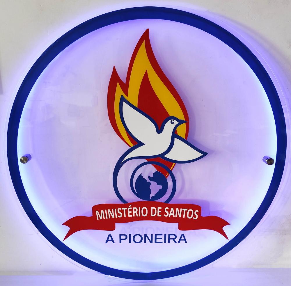 Placa em Acrílico com Led (60cm)