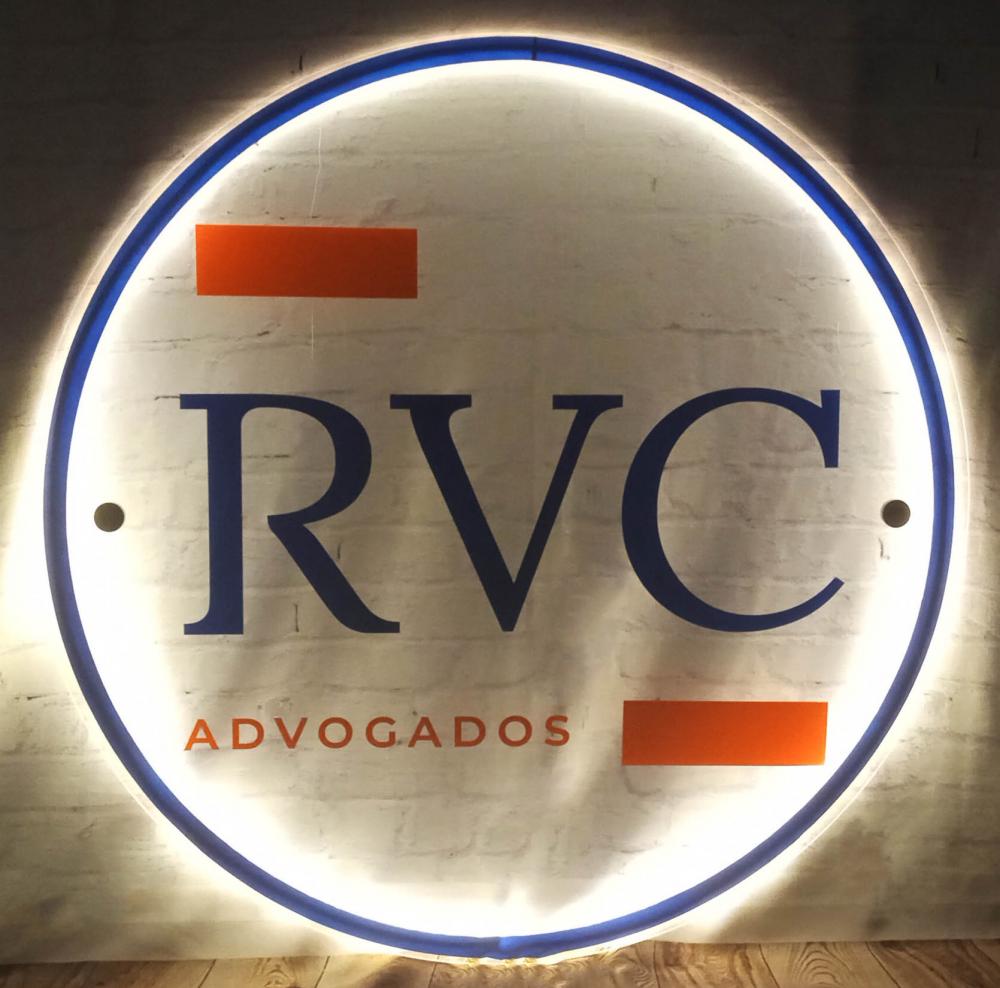Placa em Acrílico com Led (80cm)