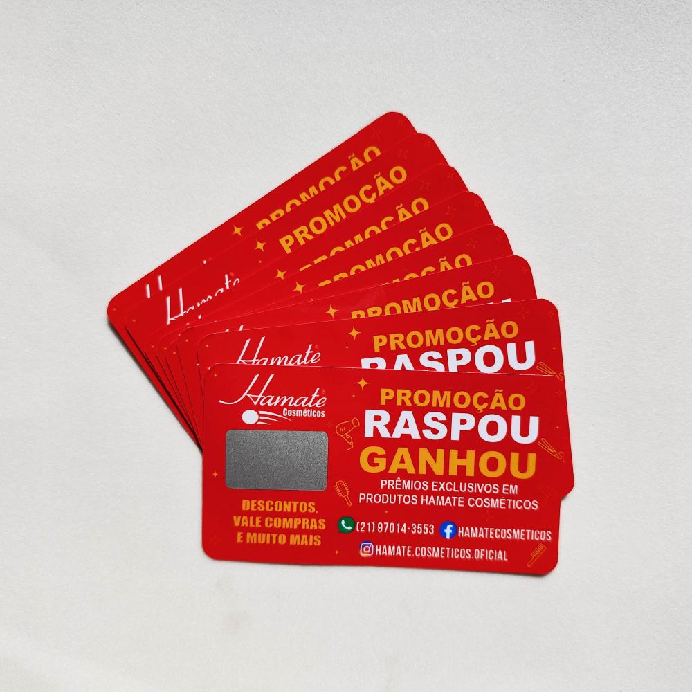 100 Raspadinhas Personalizadas
