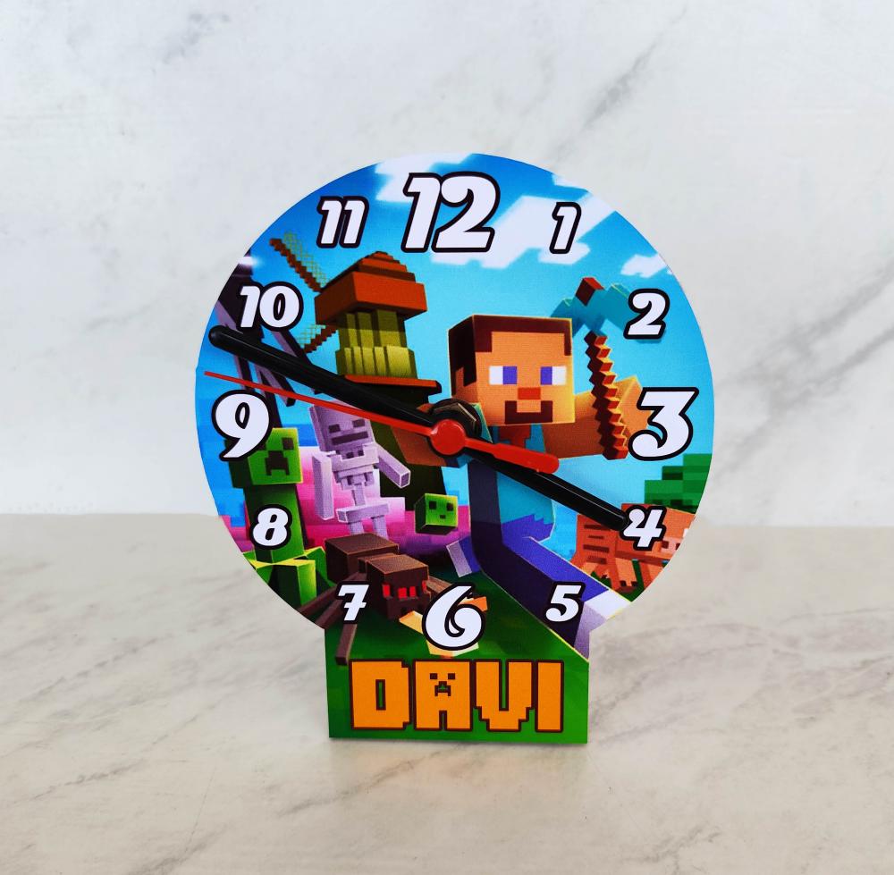 Relógio Personalizado em MDF