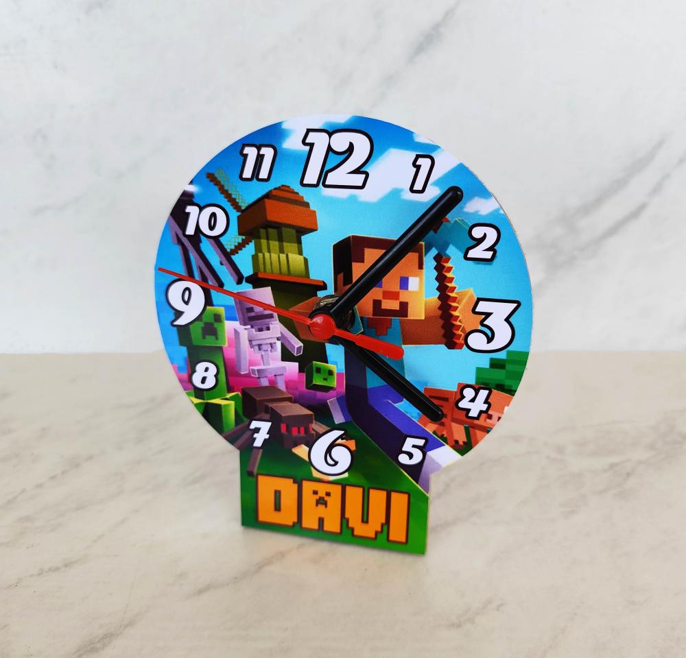 Relógio Personalizado em MDF