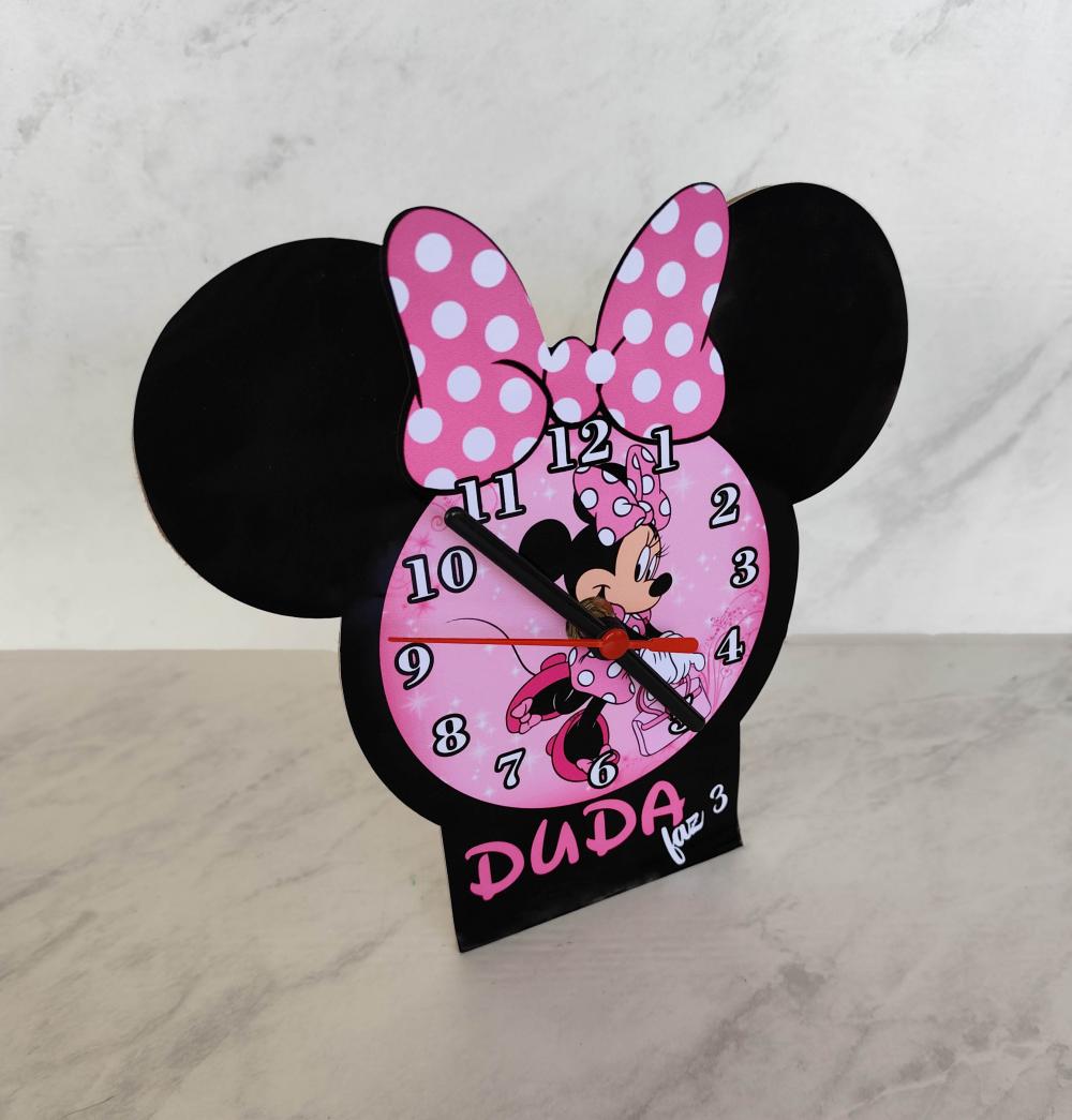 Relógio Mickey/Minnie