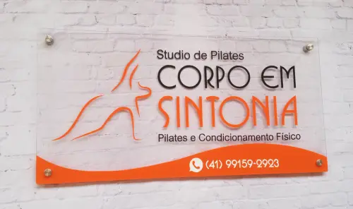 Placa Acrílica 80x50cm