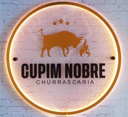 Placa em Acrílico com Led (70cm)