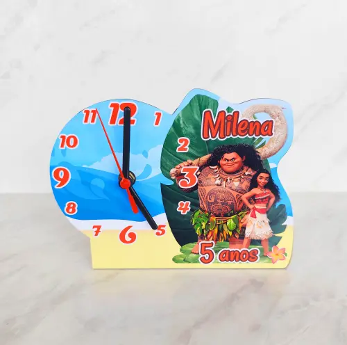 Relógio Personalizado MDF