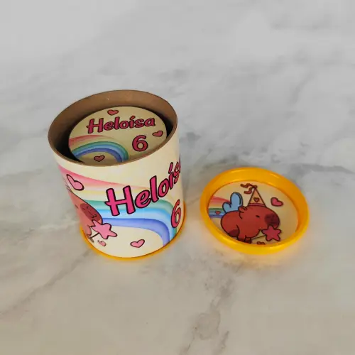 Jogo da Memória Personalizado MDF (redondo)