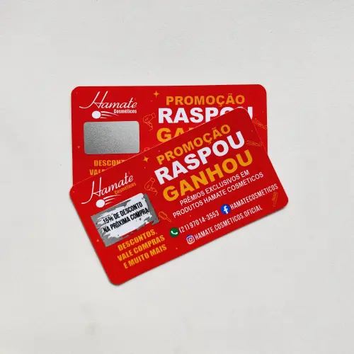 50 Raspadinhas Personalizadas
