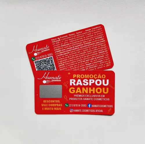 50 Raspadinhas Personalizadas