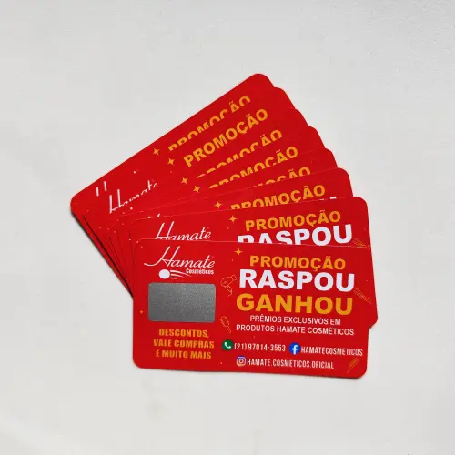 100 Raspadinhas Personalizadas