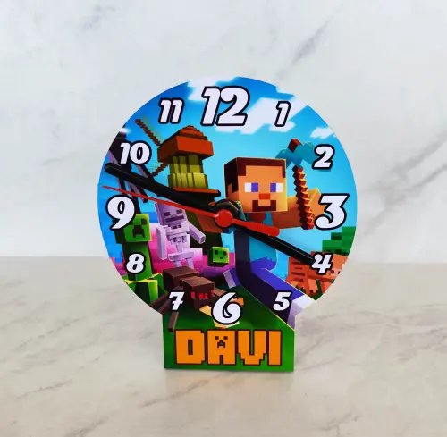 Relógio Personalizado em MDF