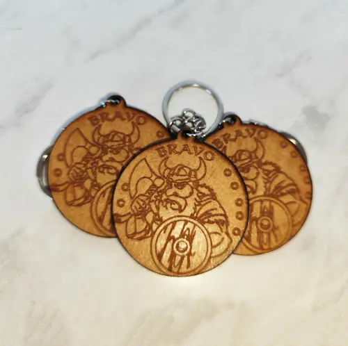 Chaveiro MDF gravado a laser