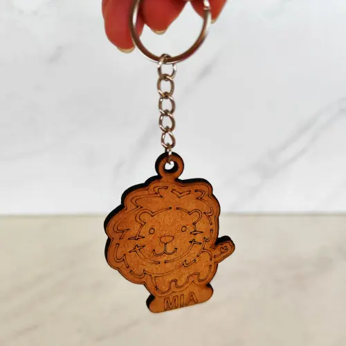 Chaveiro MDF gravado a laser