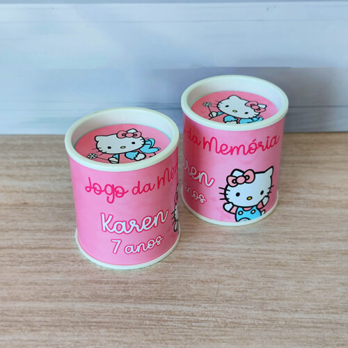 Jogo da Memória Personalizado MDF (redondo)