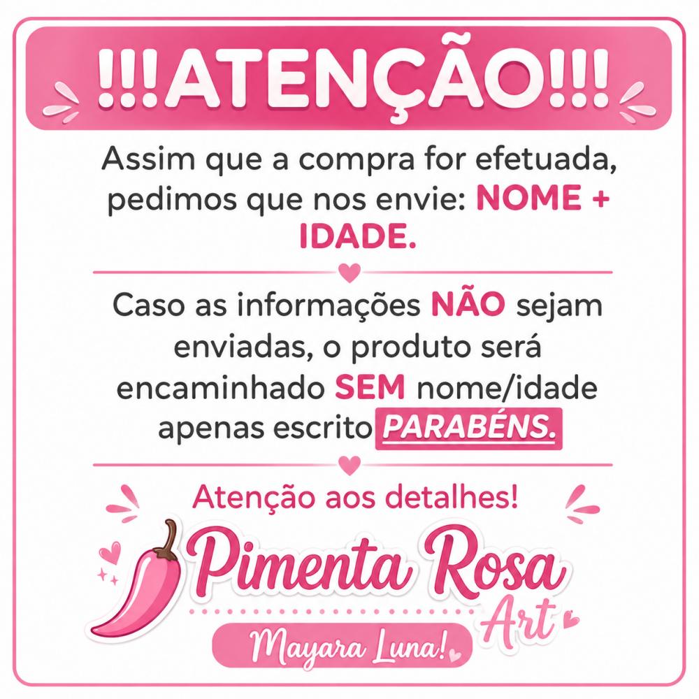 Topo Topper de Bolo Personalizado Vaquinha Mêsversário Amo Tet?