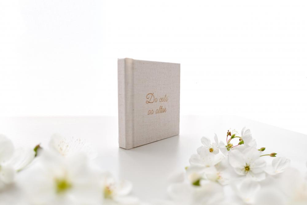 Do colo ao altar - Album Mini Pocket 10x10 - Capa linho com Detal