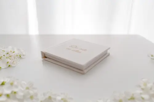 Do colo ao altar - Album Mini Pocket 10x10 - Capa linho com Detal