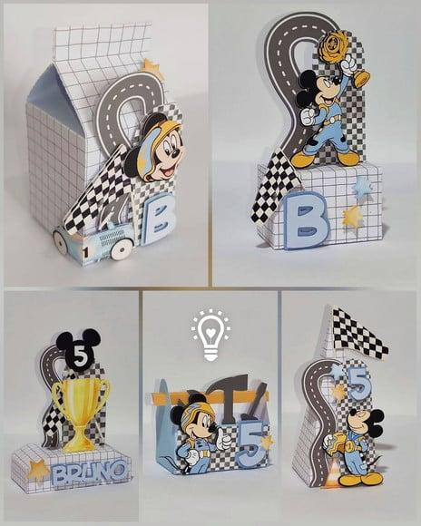 Arquivo de Corte Mickey Piloto / Corrida -studio e Pdf(1056)