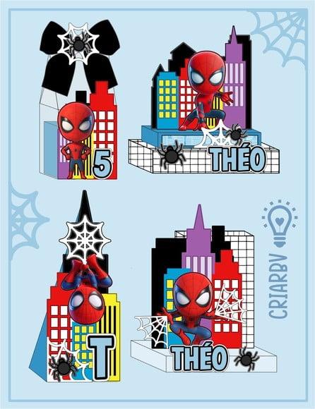 Arquivo de Corte Cenarismo Homem Aranha- Studio e pdf (1179)